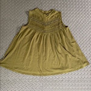 cable & gauge olive top